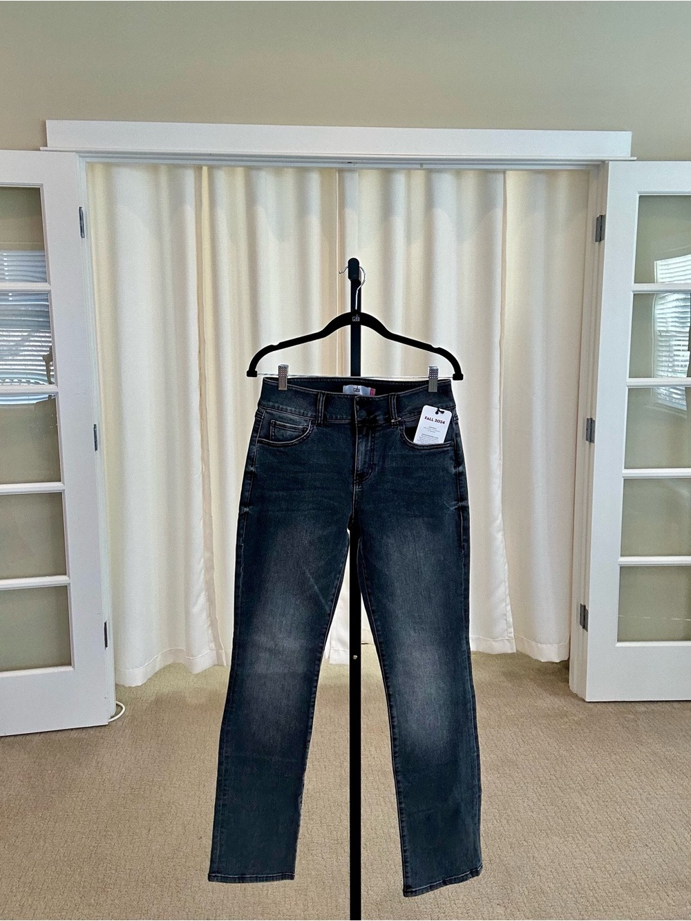 CAbi Cinch Straight Jean
